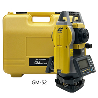 Station totale Topcon GM52 500m sans réflecteur IP66 avec Bluetooth, instrument de topographie sous système Linux pour l'ingénierie civile et la topographie de planification