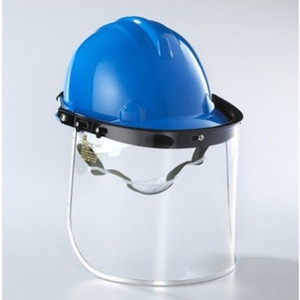 Protector facial Blue Eagle de 20x39 cm, transparente, resistente al calor, para seguridad industrial - Product Image 2