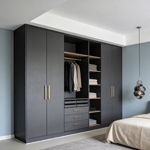Chinese Design High-End Custom Freestanding Wardrobe Home Furniture with <strong>Large</strong> Storage <strong>Closet</strong> for Bedroom - Product Image 2