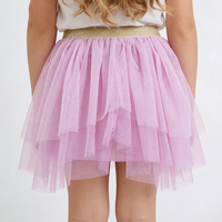 Nouvelle Robe de Princesse pour Filles, Ensemble Cape de Scène et Accessoires de Costume de Fête, en Polyester Gaufré, En Stock