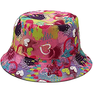Sombrero de Pescador con Diseño Creativo de Hongo, Estilo Europeo-Americano, Unisex, Transpirable, para Verano y Actividades al Aire Libre - Product Image 1