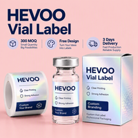 Autocollants résistants à l'huile pour flacons d'huiles essentielles, étiquettes personnalisées finition mate, autocollants personnalisés pour compte-gouttes