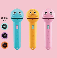 Nouveau design de lampe de poche pour enfants, jouet de lumière de projection à glissière, lampe de poche à glissière, autres jouets éducatifs