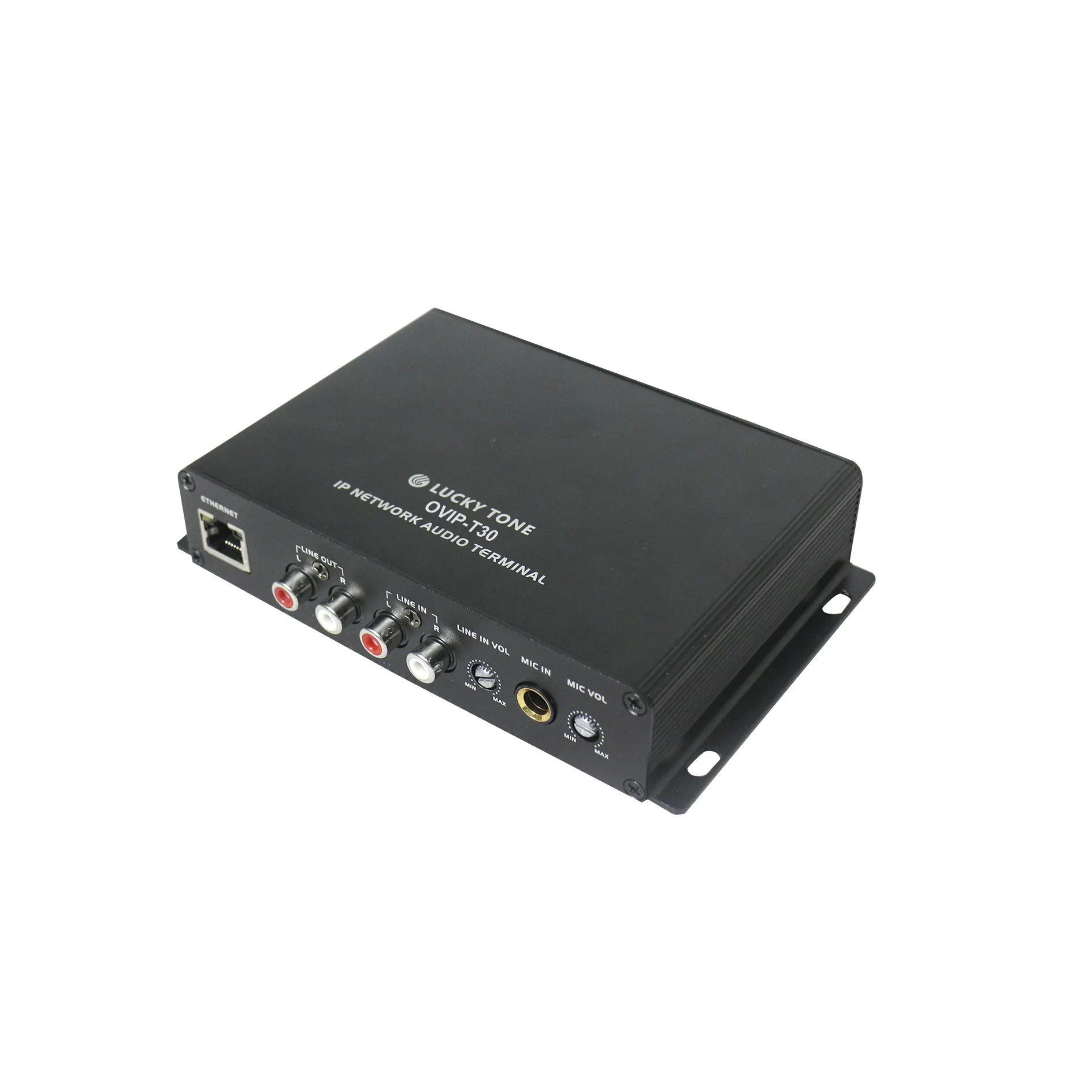 Terminal Audio jaringan SIP 2*30W, mendukung Kodek Audio 48K OPUS