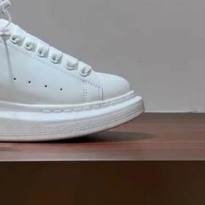 Street style fashion trend platform <b>sneakers</b>, white, breathable, casual shoes, outdoor sports shoes, summer - Product Image 3