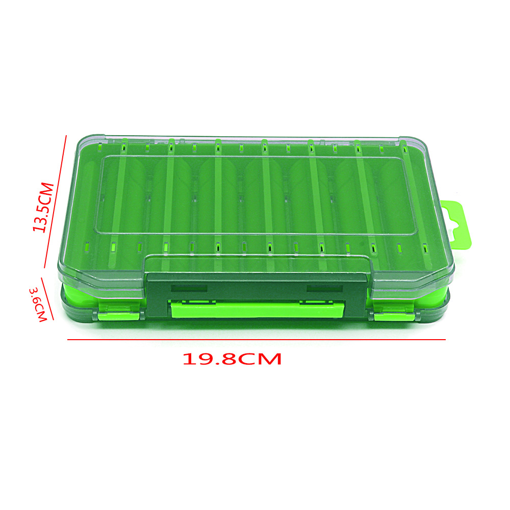 19.8*13.5*3.6 สีเขียว