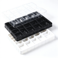 Plateau de transport en plastique PET PS pour emballage de composants électroniques, directement de l'usine