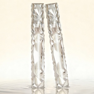Nuevos Tubos de Brillo Labial <span class=keywords><strong>Transparentes</strong></span> de Cristal, Tubos de Brillo Labial Únicos de 2 ml con Aplicador - Product Image 2