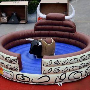 Máquina de Montar Toro Mecánico de Nuevo Diseño, Toro Mecánico Inflable para Rodeo, Juego para Adultos en Venta - Product Image 1