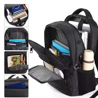 Sac à dos étanche avec chargeur, idéal pour le travail, les affaires, l'école, vente en gros, sac à dos pour ordinateur portable, sac de voyage avec port de charge USB