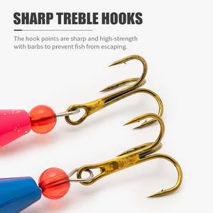 Set di 5 Esche Rotanti in Metallo, 90mm 18g, Esche Artificiali Affondanti per <span class=keywords><strong>Pesca</strong></span> di Trota e Spigola in Acque Dolci e Salate - Product Image 6