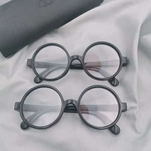 Halloween Round <b>Plastic</b> <b>Glasses</b> For Costume Party Adult Reusable Decorative Eyewear - Product Image 2