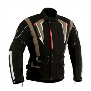 Veste de moto sans manches respirante en Cordura pour la course automobile, équipement de moto tout-terrain imperméable pour homme - Product Image 1
