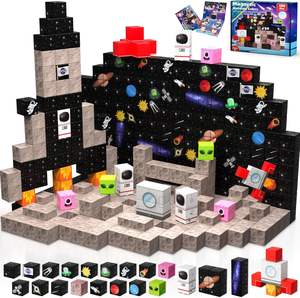 Pabrik OEM ODM Blok Bangunan Magnetik <span class=keywords><strong>3D</strong></span> Kustom Buatan China Mainan STEM Plastik ABS Kustomisasi Set Kubus Magnet CE ASTM CPC - Product Image 6