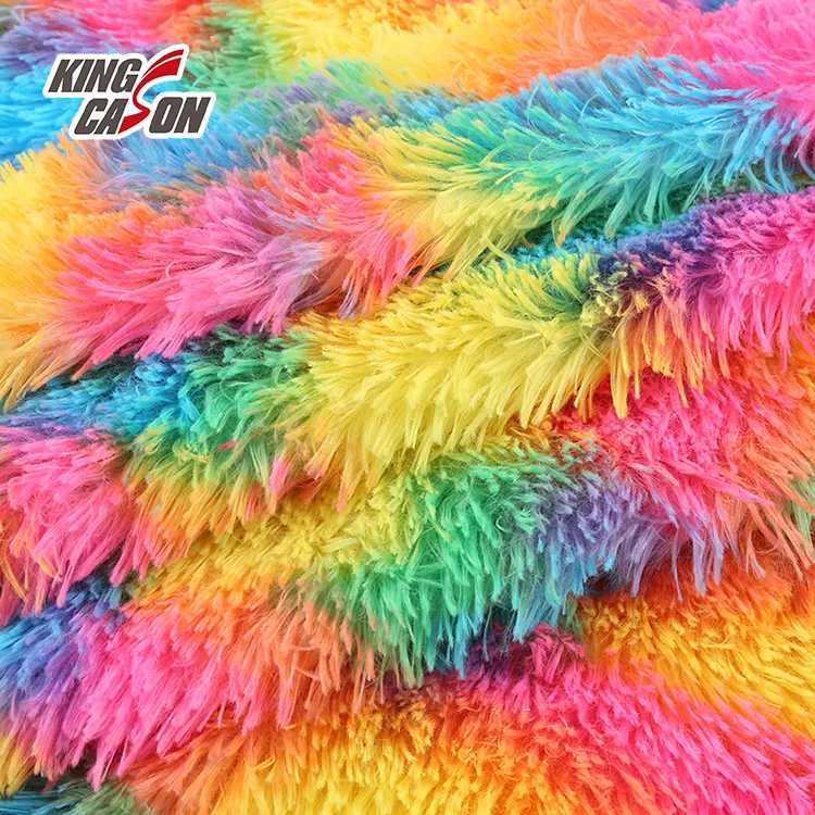 Kingcason China Fábrica de absorção de água Venda quente antiestático quente material ecológico de lã PV para brinquedos