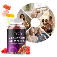 Complément nutritionnel de haute puissance et de haute qualité, gommes au magnésium et à l'ashwagandha pour le soutien du sommeil des adultes