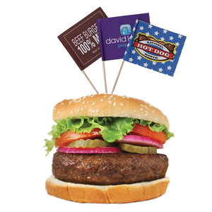 Tự Nhiên Bằng Gỗ Tăm Tăm Dùng Một Lần 500/1000/2000 Đếm Vòng Phẳng Lời Khuyên Cho Đảng BBQ Cocktail Thực Phẩm Chọn - Product Image 2