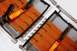 Tugas berat oranye karbon paduan penyelamatan perenggang sumber daya <span class=keywords><strong>Manual</strong></span> produsen keranjang tandu untuk transportasi - Product Image 5