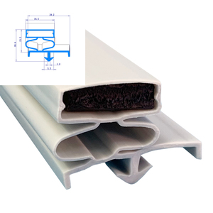 Bande d'étanchéité <span class=keywords><strong>de</strong></span> <span class=keywords><strong>porte</strong></span> <span class=keywords><strong>de</strong></span> douche <span class=keywords><strong>coulissante</strong></span> étanche Joint d'étanchéité <span class=keywords><strong>de</strong></span> seuil <span class=keywords><strong>de</strong></span> <span class=keywords><strong>porte</strong></span> extérieure anti-dérapant pour <span class=keywords><strong>porte</strong></span> <span class=keywords><strong>de</strong></span> <span class=keywords><strong>garage</strong></span> inférieure - Product Image 3