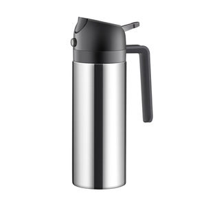 Lata de aceite en aerosol de acero inoxidable 304, de doble propósito, sin goteo, a prueba de fugas, atomizadora para uso doméstico - Product Image 1