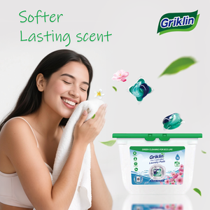 2層洗濯ビーズ香り付き天然洗濯液4 in 1洗浄用ゲルカプセル液体洗剤 - Product Image 3