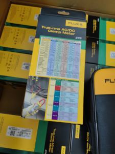 สำหรับ Fluke 376 YELLOW Clamp Meter ดิจิตอล Clamp Meter 1000A พร้อม <span class=keywords><strong>iflex</strong></span> current - Product Image 4