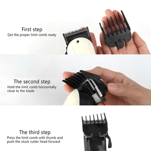 <span class=keywords><strong>Pettine</strong></span> Elettrico Regolacapelli Professionale per Salone, Strumento per Acconciature e Styling, <span class=keywords><strong>Pettine</strong></span> Caliper per Posizionamento Capelli - Product Image 3