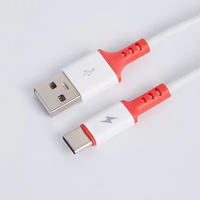 Harga Pabrik Kabel USB Typ-C untuk iPhone, dengan Pelindung Anyaman dan Jaket TPE Pengisian Cepat 3A