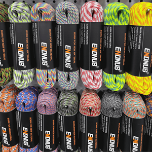 Outdoor Survival 100ft Camouflage Colors 550 paracadute Paracord - Product Image 5