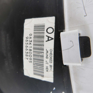 Quadro Strumenti Usato per Chevrolet Matiz Mk1 1998-2005 96566387 (45734 I-11-D-10) - Product Image 2