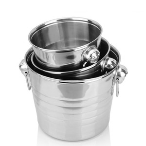 Refroidisseur à <span class=keywords><strong>vin</strong></span> en acier inoxydable portable personnalisé, capacité de 3L, 5L, 7L, pour les fêtes, le stockage de bière et de champagne - Product Image 1