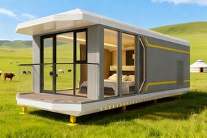 Casa Container V5B 31,68 mq Prefabbricata Modulare Tipo Capsula Spaziale con Balcone - Product Image 2