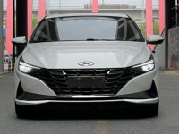 2024 pour Elantra 1.5T DCT Lux Premium Edition Compact sièges en cuir voiture gauche direction toit ouvrant LED phares essence pure