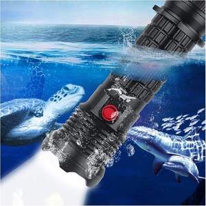 Linterna de Buceo LED WOSEN XHP70, Impermeable, de Aleación de Aluminio, Táctica, con Interruptor Magnético, IP68, para Camping Subacuático - Product Image 4