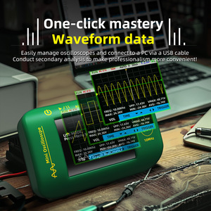 Oscilloscope numérique portable TTLTES BSIDE OT2 Mini à trace unique avec sonde, écran couleur rechargeable, 10 MHz, fréquence d'échantillonnage 48M, 320x240 - Product Image 3