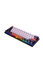 Keyboard Mekanikal komputer kabel game, desain baru mini USB backlado RGB gamer teclado murah UK Rusia Spanyol 60 persen