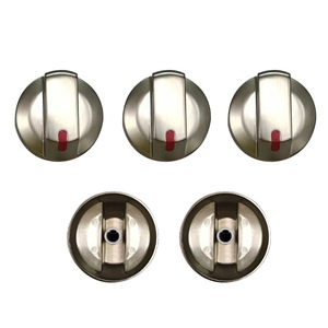 Dg64-00473B Metal Gas <b>Stove</b> Knobs 07 Model Built In Accessory For Gas Cooktops - Product Image 4