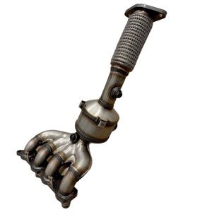 11-16 collettore di scarico di alta qualità per <span class=keywords><strong>Ford</strong></span> <span class=keywords><strong>Fiesta</strong></span> L4-1.6L convertitore catalitico anteriore - Product Image 4