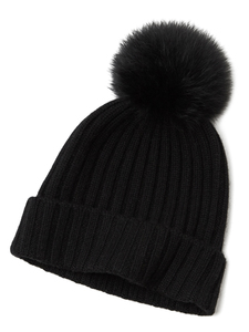 Bonnets unisexes en <span class=keywords><strong>cachemire</strong></span> épais et chaud avec propre logo Bonnets en laine et <span class=keywords><strong>cachemire</strong></span> tricotés avec <span class=keywords><strong>pompon</strong></span> - Product Image 2