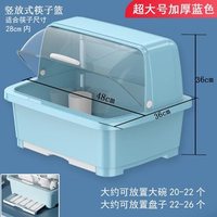 Support de rangement pour plateau en plastique domestique monocouche avec drain et couvercle pour l'organisation de la boîte à lunch de cuisine