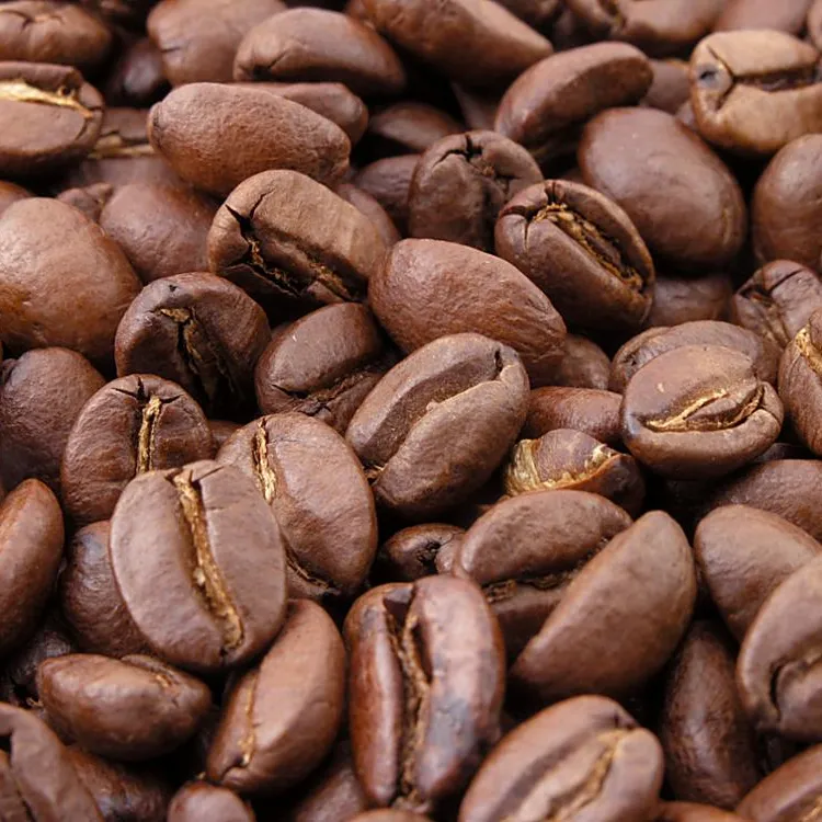 Sri Lankan Green, granos de café negros