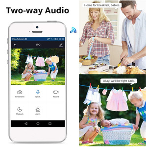 QZT-cámara de seguridad para interiores, dispositivo de vigilancia de 128GB, Wifi, visión nocturna, IP en la nube - Product Image 5