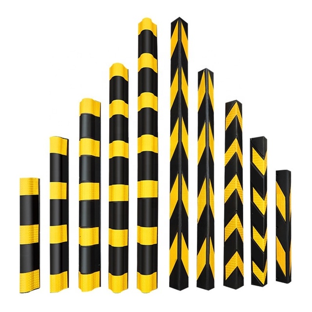 Wholesale Custom Parking Corner Guard Heavy Duty Anti-Collision Corner Protector Wall Angle Protector Rubber Plastic Wall Guard