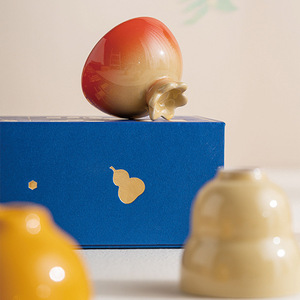 Juego de Té de Cerámica Qiushuo Xile, Caja de Regalo, Juego de Té Kung Fu Hecho a Mano, Taza Maestra, Regalos para el Hogar y Negocios - Product Image 1