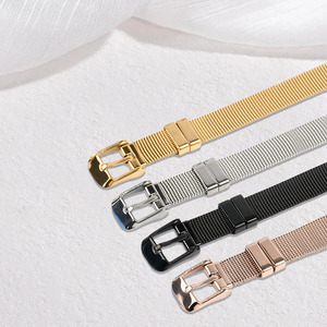 <span class=keywords><strong>Bracelet</strong></span> de montre en acier titane en gros pour hommes et femmes, pour couples, accessoires de bijoux de mode DIY - Product Image 2