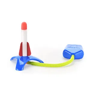 MJ oyuncaklar açık spor stomp oyuncak oyunu ateş up hava pompası EVA köpük pedalı roket fırlatıcı çocuklar için