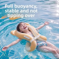 Bouée de natation gonflable en PVC pour enfants, motif dessin animé, portable, épaissie, pour l'extérieur, aide à la natation pour bébé autonome