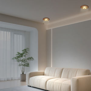 Luz empotrada de 7W, color nogal, espectro completo, antideslumbrante, protección ocular, para sala de estar, dormitorio, hogar, foco decorativo - Product Image 4