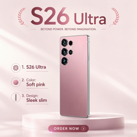 Smartphone S26 Ultra Original, Écran Complet 7,3 Pouces, 16 Go + 1 To, 5G, Android 15, Double Carte SIM, Version Globale