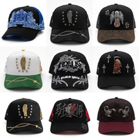 Expédition Rapide G5 Gorras New Barbas Hats Gentlemen's Den avec Broderie et Casquettes de Baseball en Daim Imprimé Série Metal X CT